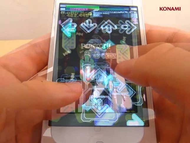 Playing <em>Dance Dance Revolution</em> on Your iPhone Isn't Exactly Dancing, Now Is It?