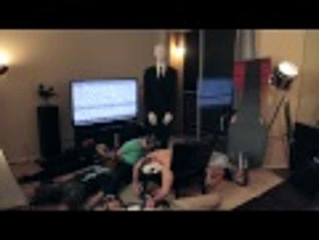 Slenderman's Take On The Harlem Shake Doesn't Go Like You'd Expect