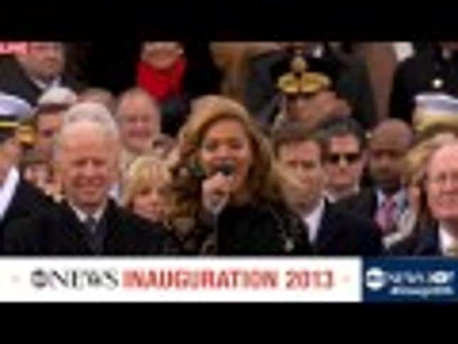 Beyoncé Doesn't Need a Stupid Earpiece and Other Musical Moments from Today's Inauguration Ceremony