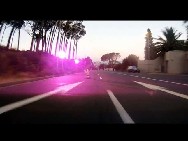 He Set Off Speeding Cameras. While On A <em>Skateboard.</em>