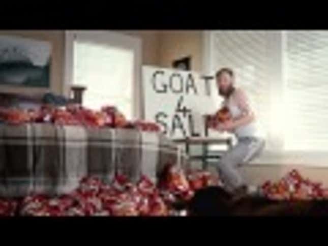 Doritos Will Hopefully Feature an Adorably Murderous Goat in One of Its Super Bowl Ads