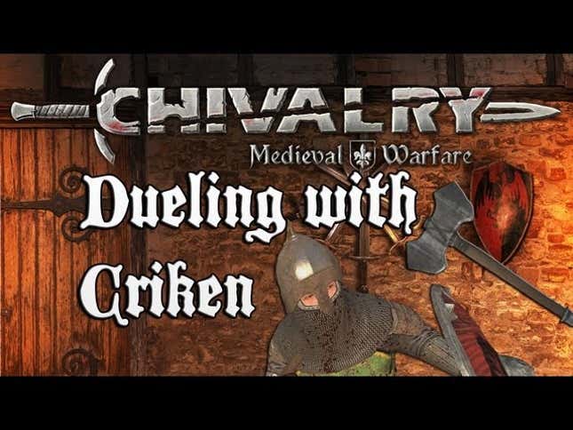 Dueling In <em>Chivalry: Medieval Warfare</em> Looks Equal Parts Ridiculous And Hilarious