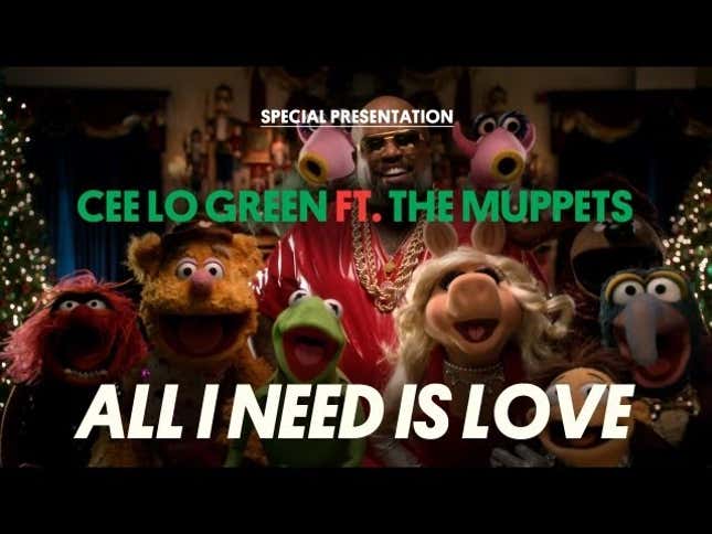 Cee Lo Green Is Having a Very Muppet Christmas