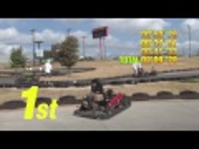 Real <em>Mario Kart</em> Race Features Working Weapons, Items (And Even Chain Chomp)