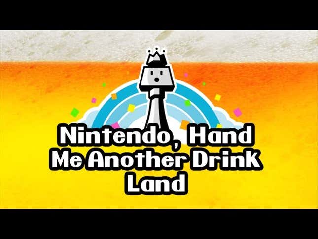 Because <em>Nintendo Land</em> Really Did Need A Good Drinking Game
