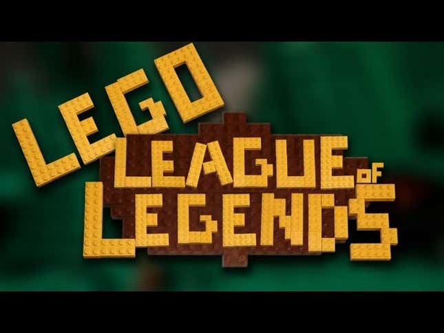 <em>League of Legends</em> Matches Are Still Awesome When In Lego Form