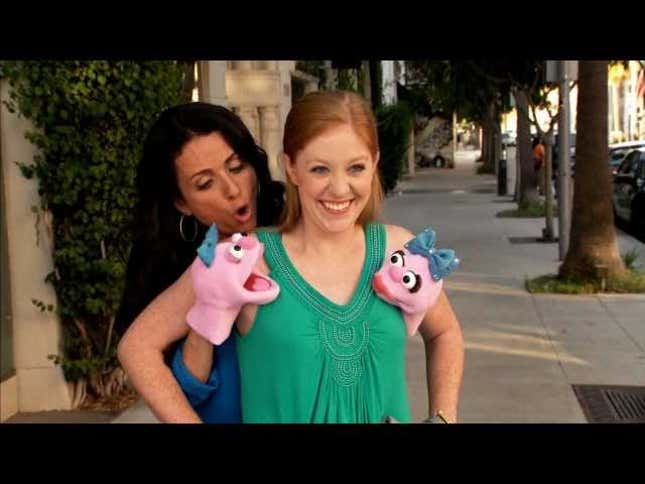 Armpit Sock Puppets Will Grope You and Discuss Racism While Hawking Deodorant