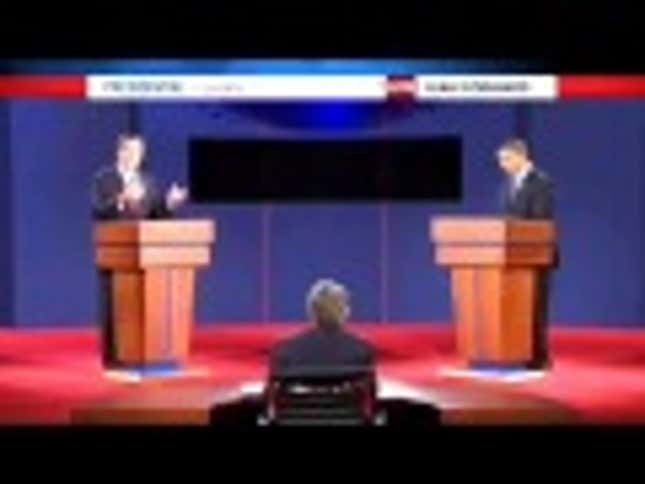Mitt Romney's Cokeface, and Other Interesting Moments From Last Night's Boring Ass Debate