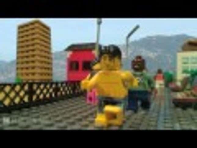 <em>Grand Theft Auto V</em>'s First Trailer Gets Redone With Lego And It's Still Cool
