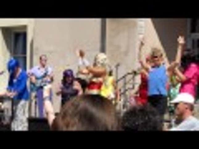 Tammy Baldwin Is a Totally Gross Lesbian for Daring Dance at Gay Pride Parade, Says Asshat Republican