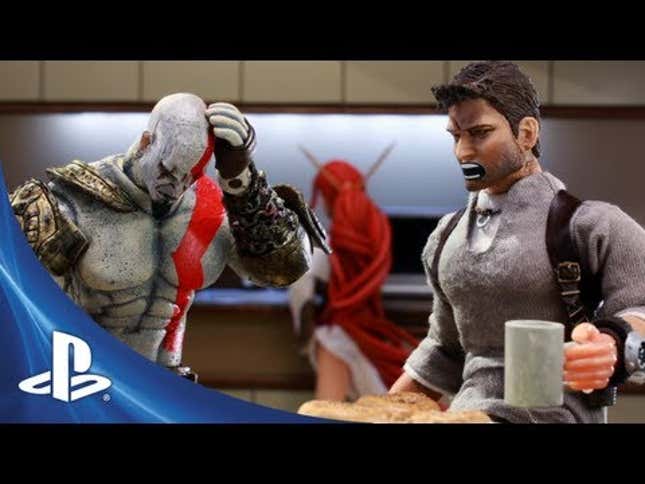 Yes, <em>Robot Chicken</em>, Kratos Should Be Embarrassed if Sackboy Kicks His Butt