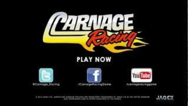 Hardcore Social: Combat Racing Meets <em>Portal</em> in <em>Carnage Racing</em>