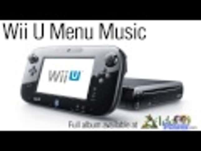 The Wii U's Menu Music is New-Age Synthesised Bliss