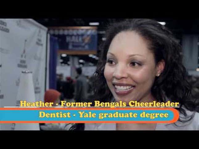 Science Cheerleaders Invite Children to Admire Their Perky, Bouncy Brains