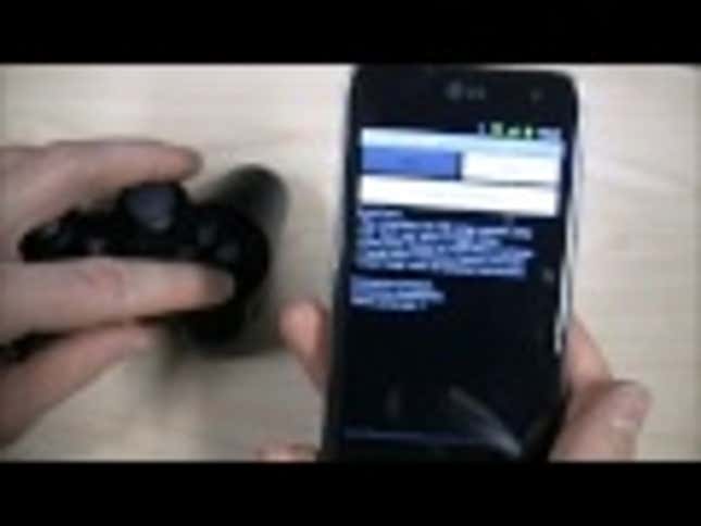 Your PS3 Controller Can Also be a Phone Controller