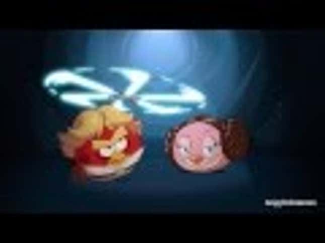 Luke and Leia Use the Force in This First Taste of <em>Angry Birds Star Wars</em>