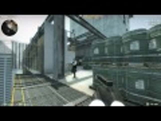 Really Smart <em>Counter Strike: Global Offensive</em> Bots Jump Off Of Buildings Together