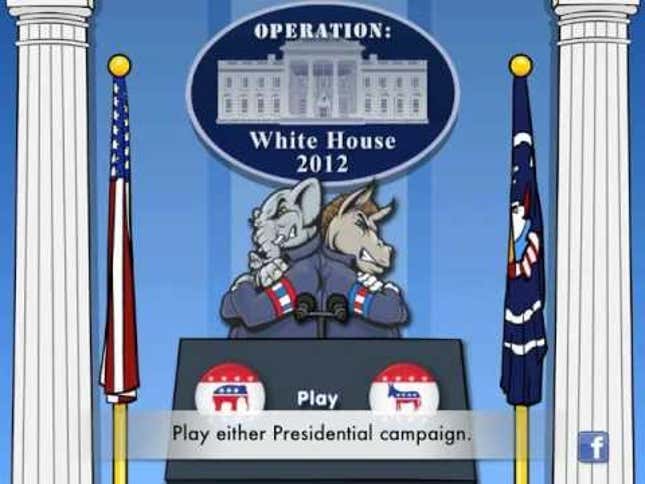 This is the Last Presidential Election Gimmick Mobile Game I Will Write About Unless One Kills a Guy