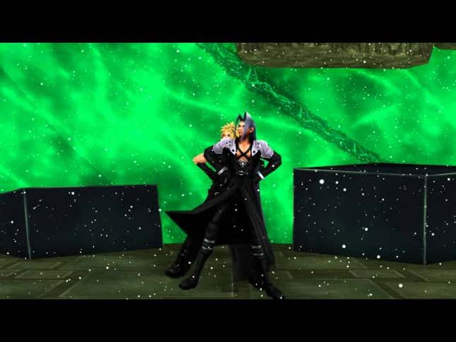 Here's Cloud And Sephiroth Doin' It Gangnam Style