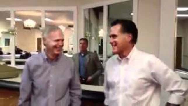 Mitt Romney's Staff Pranks Him, Accidentally Makes Him Look Lamer Than Ever