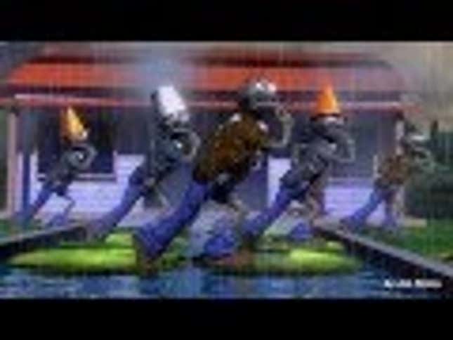 <em>Plants vs. Zombies</em> Dancing to "Gangnam Style" Is Incredibly Disturbing