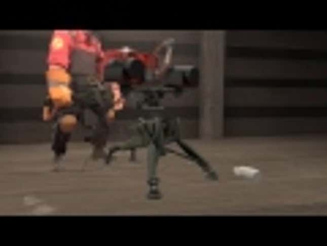 Feed The <em>Team Fortress 2</em> Turret Milk, And It Grows Up To Be The Terminator