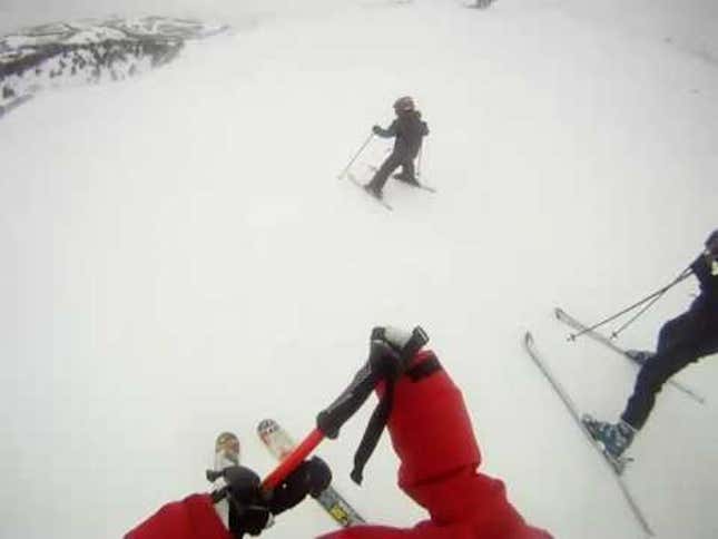 Dad Is World’s Worst Ski Instructor