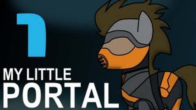 Unlikely Fan Fiction Crossover Presents: My Little <em>Portal</em>