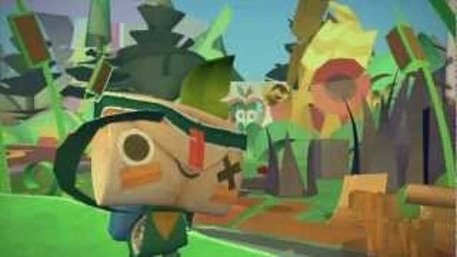 You're the God of a Paper World in Media Molecule's <em>Tearaway</em>