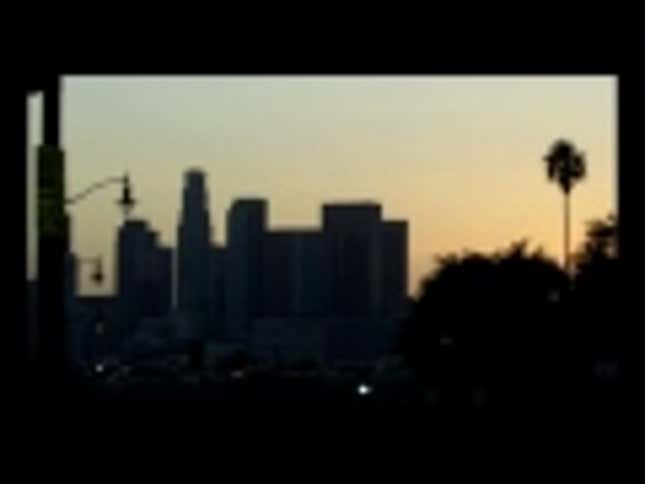 This Video Game Turns The Los Angeles City Skyline Into A Music Video