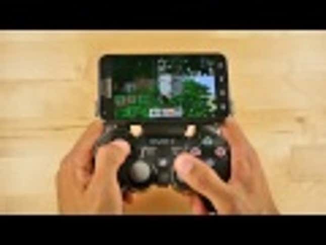Phone Controls Suck. Let's Use a PS3 Controller Instead.