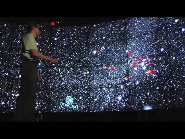 I'd Kill to Play Games on This 72-Screen, 36-Computer Virtual Reality System