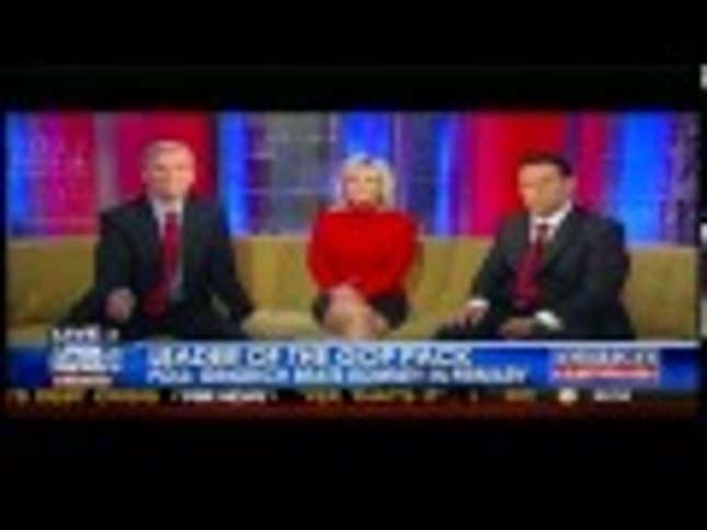 Fox News Anchor Is Shocked When Fox News Poll Says Obama Will Win In 2012
