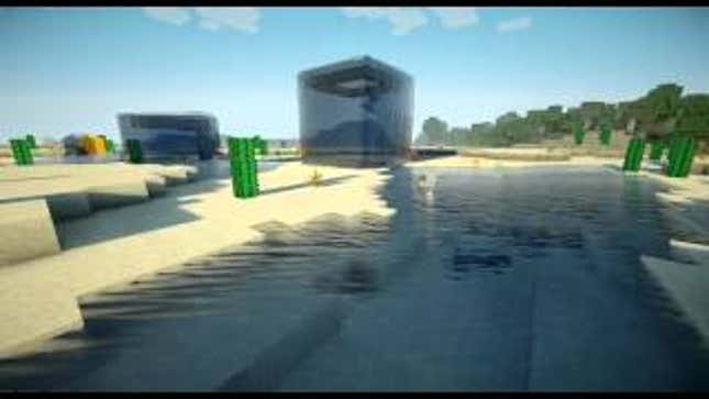 How to Make <em>Minecraft</em> Look Like an Attractive Video Game From 2012