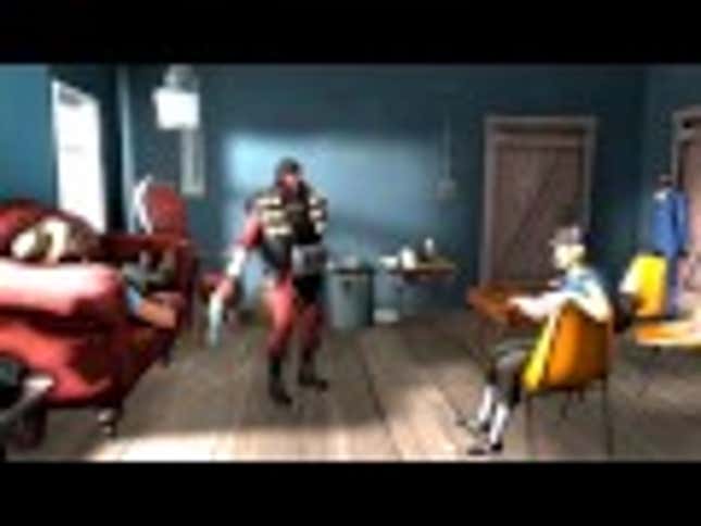 A Classic Scene From <em>Pulp Fiction</em> Recreated With Valve's Filmmaker