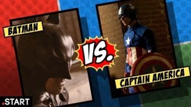 Batman Takes On Captain America In This Great Short Film