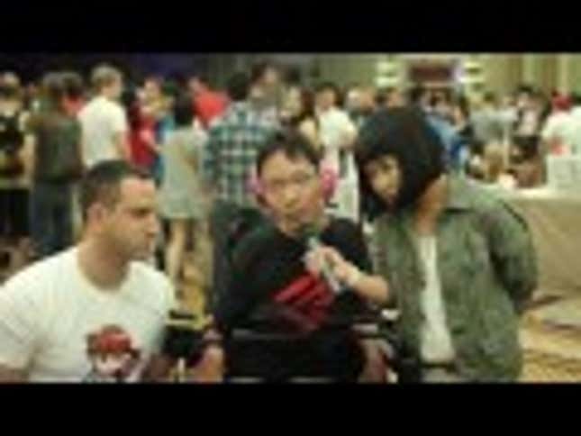 A Wonderful Interview With a Disabled Japanese Gamer Flown Out to the World's Biggest Fighting Game Tournament