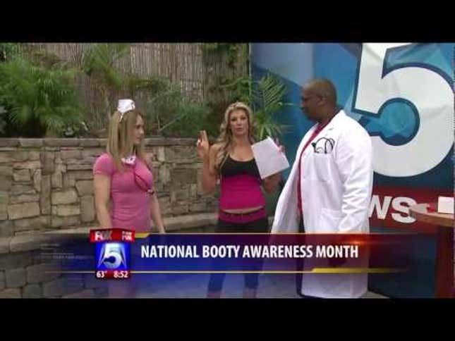 Let 'Dr. Booty' Tell You Everything You Need To Know About 'National Booty Awareness Month'