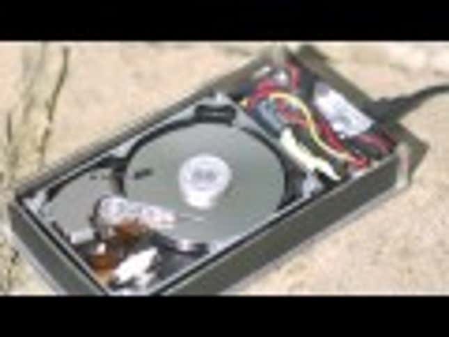 A Hard-Drive in Slow Motion is a Thing of Beauty