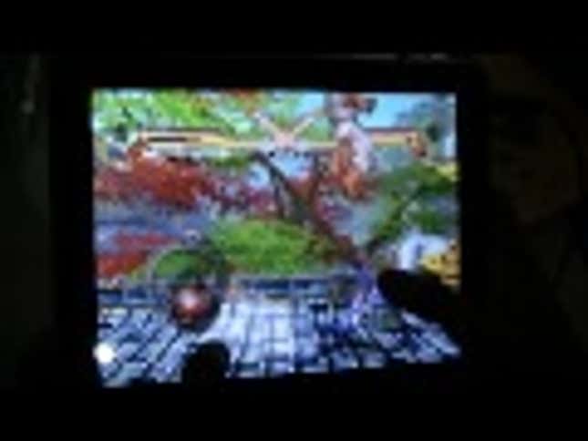Watch <em>Street Fighter x Tekken</em> Beat Up the iPad