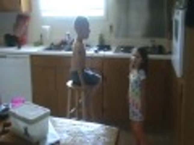 Children Get Into Screaming Match Over Their Future Marriage