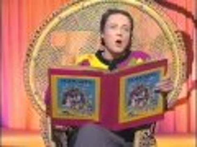 Christopher Walken Reads The Three Little Pigs