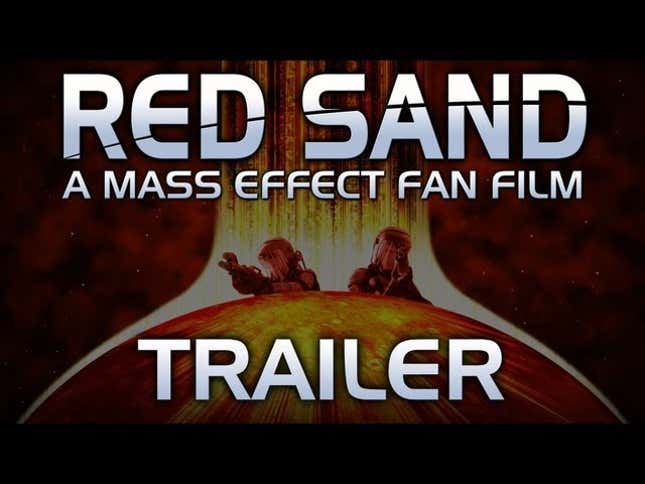 That Red Sand <em>Mass Effect</em> Fan Film Is Shaping Up Nicely