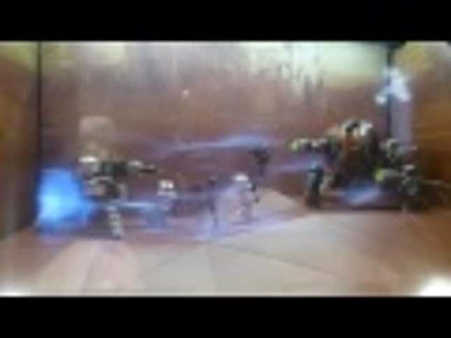 This Holographic <em>Star Wars</em> LEGO Toy Display is Better Than All Three Prequels Combined