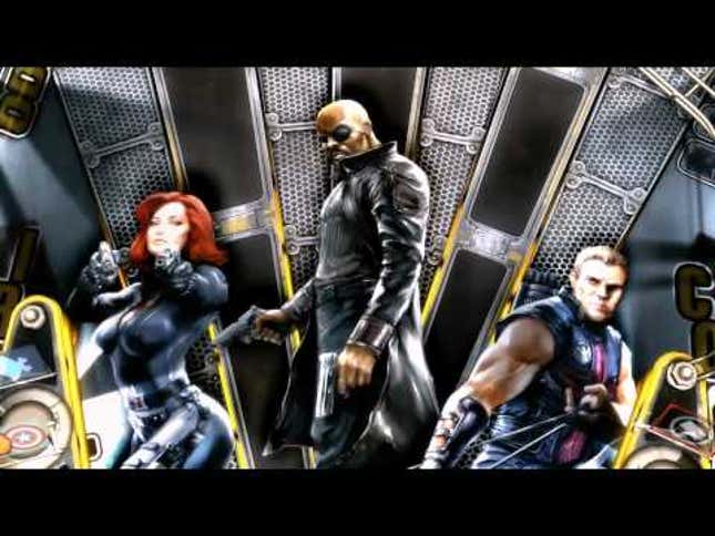 The <em>Avengers</em> Movie Pinball Table Transforms Earth's Mightiest Heroes into Six Shiny Spheres