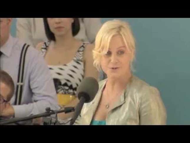 Amy Poehler's Awesome Harvard Speech