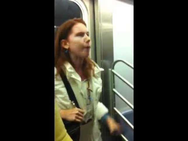Subway Flasher Messes With The Wrong Woman