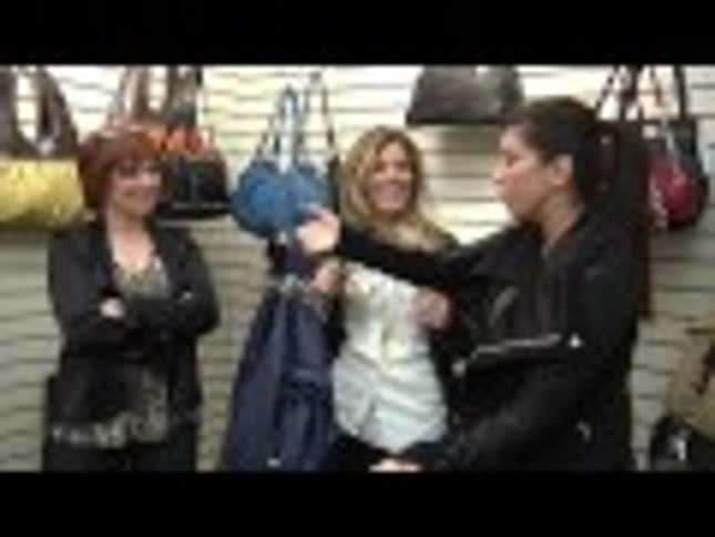 Caroline Manzo Awkwardly Debuts Her Handbag Line