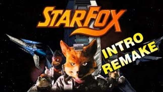 What the Original Star Fox, Mega Man, Mother and Gradius' Intros Would Look Like in HD