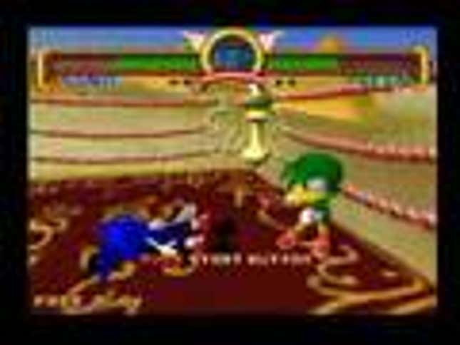 Um, Sega Once Made a Sonic Fighting Game